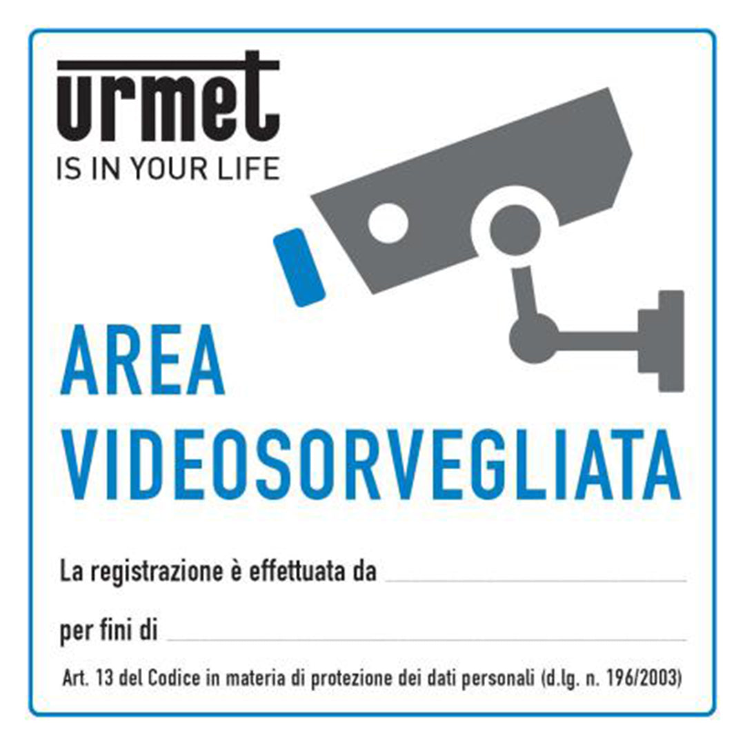 KIT VIDEOSORVEGLIANZA URMET 1097/814 TVCC CON HVR AHD 4 CANALI