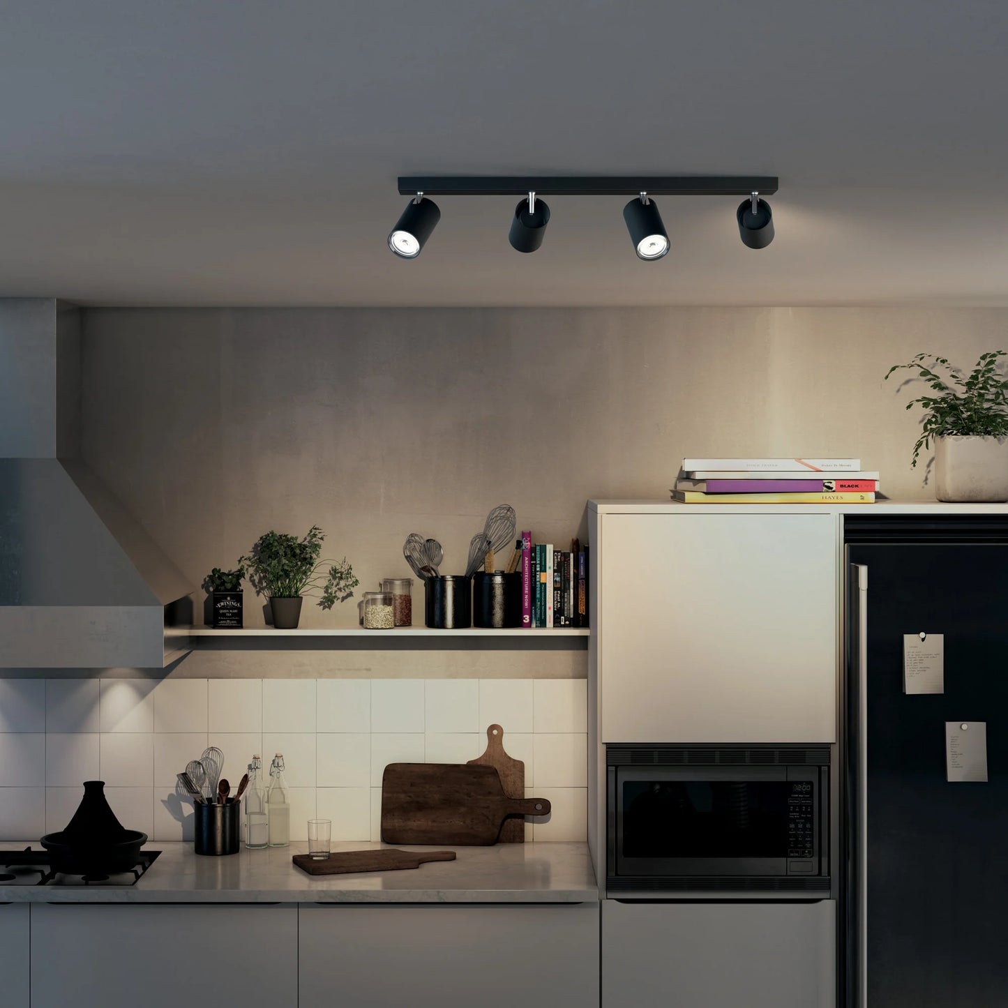 Philips Hue Spotlight Kosipo 4 luces Negras 915005532301 5059430pn