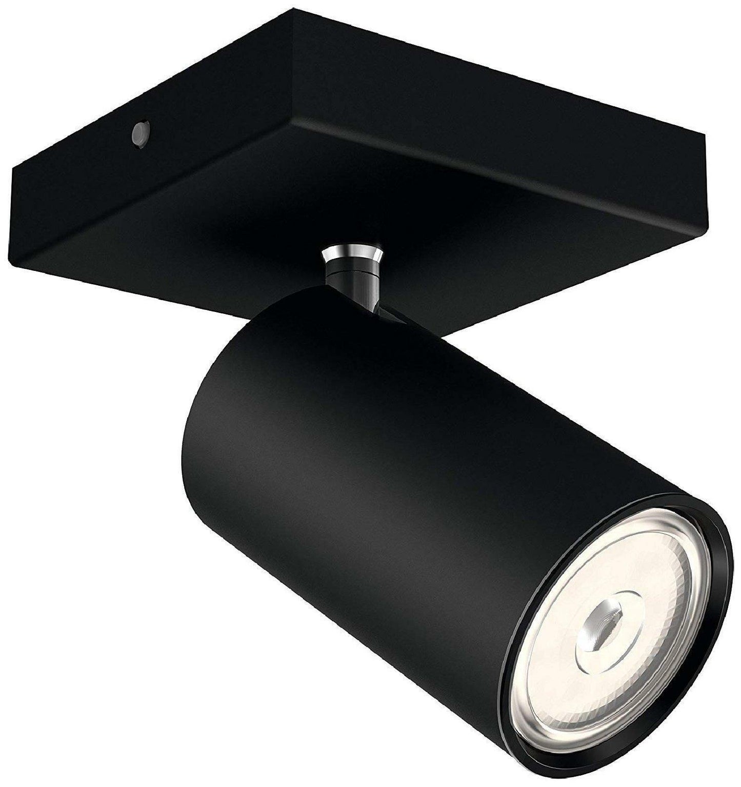 Philips Kosipo Single Black Spotlight im beratbaren Metallplatz - 5059130pn