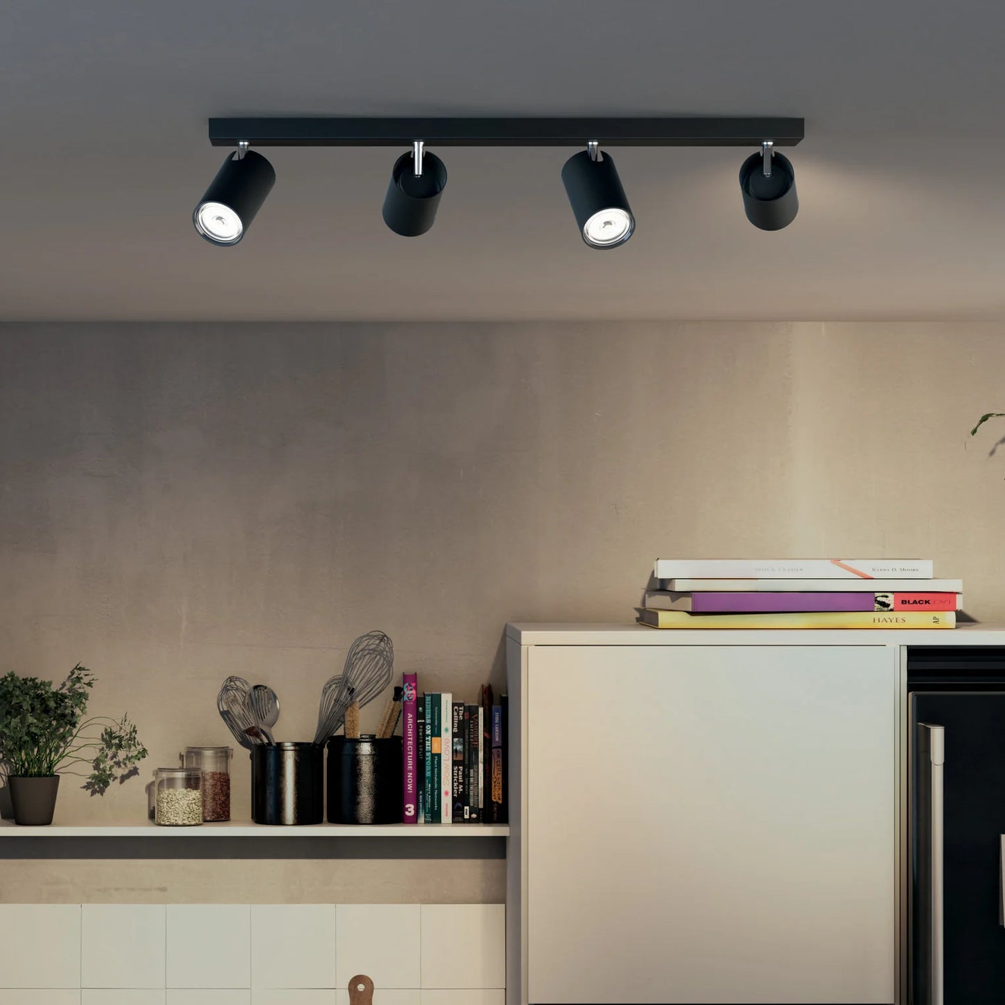 Philips Hue Spotlight Kosipo 4 luces Negras 915005532301 5059430pn