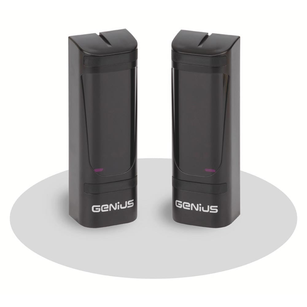 Coppia di Fotocellule da Esterno 24V con Relè GENIUS Vega 6100147