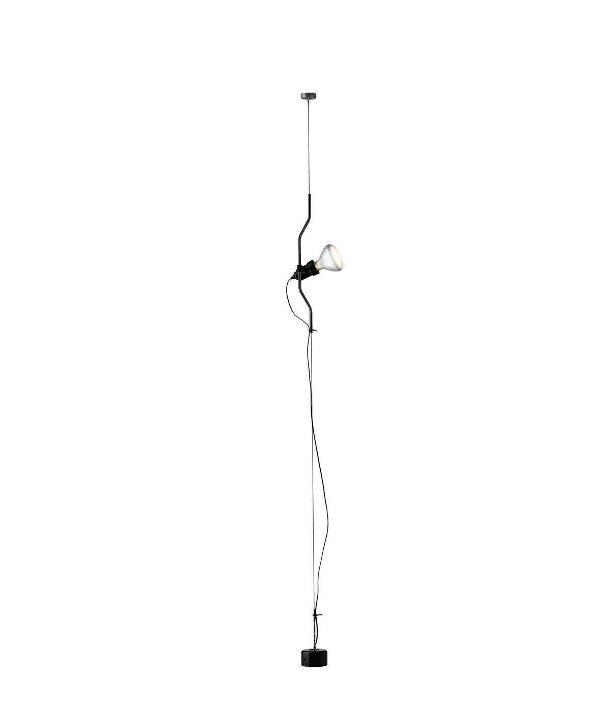 Flos Parentessi schwarze Suspension - F5400030 - LED -Glühbirne nicht enthalten