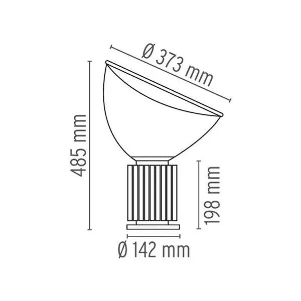 Flos - Taccia Petite Led Bronze - F6604046