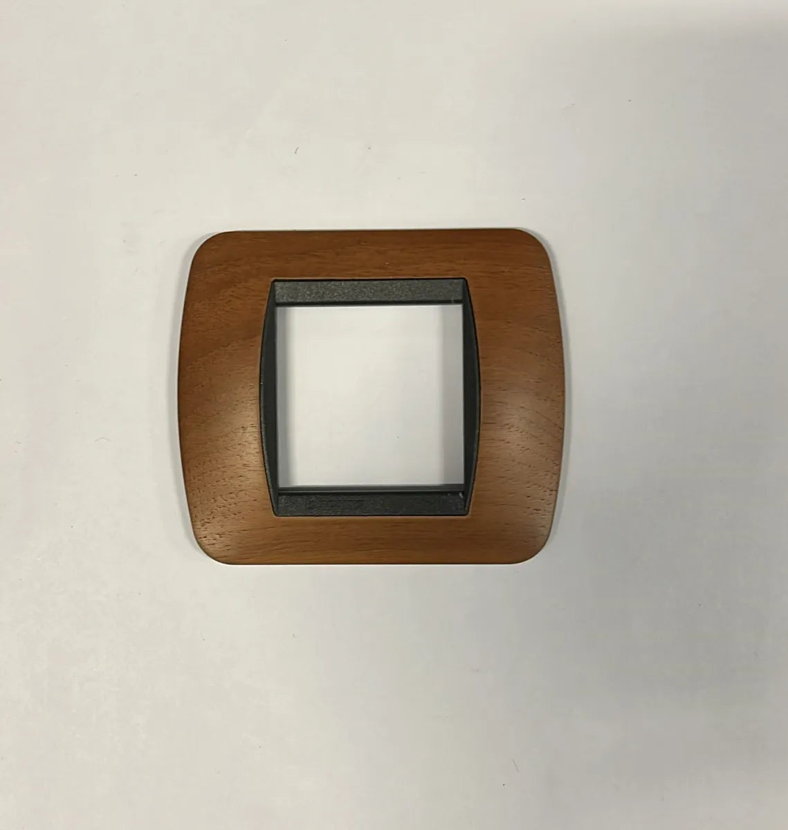 Placca Elettrica 2 Moduli BTicino L4802LNC Living – Legno Noce Europeo