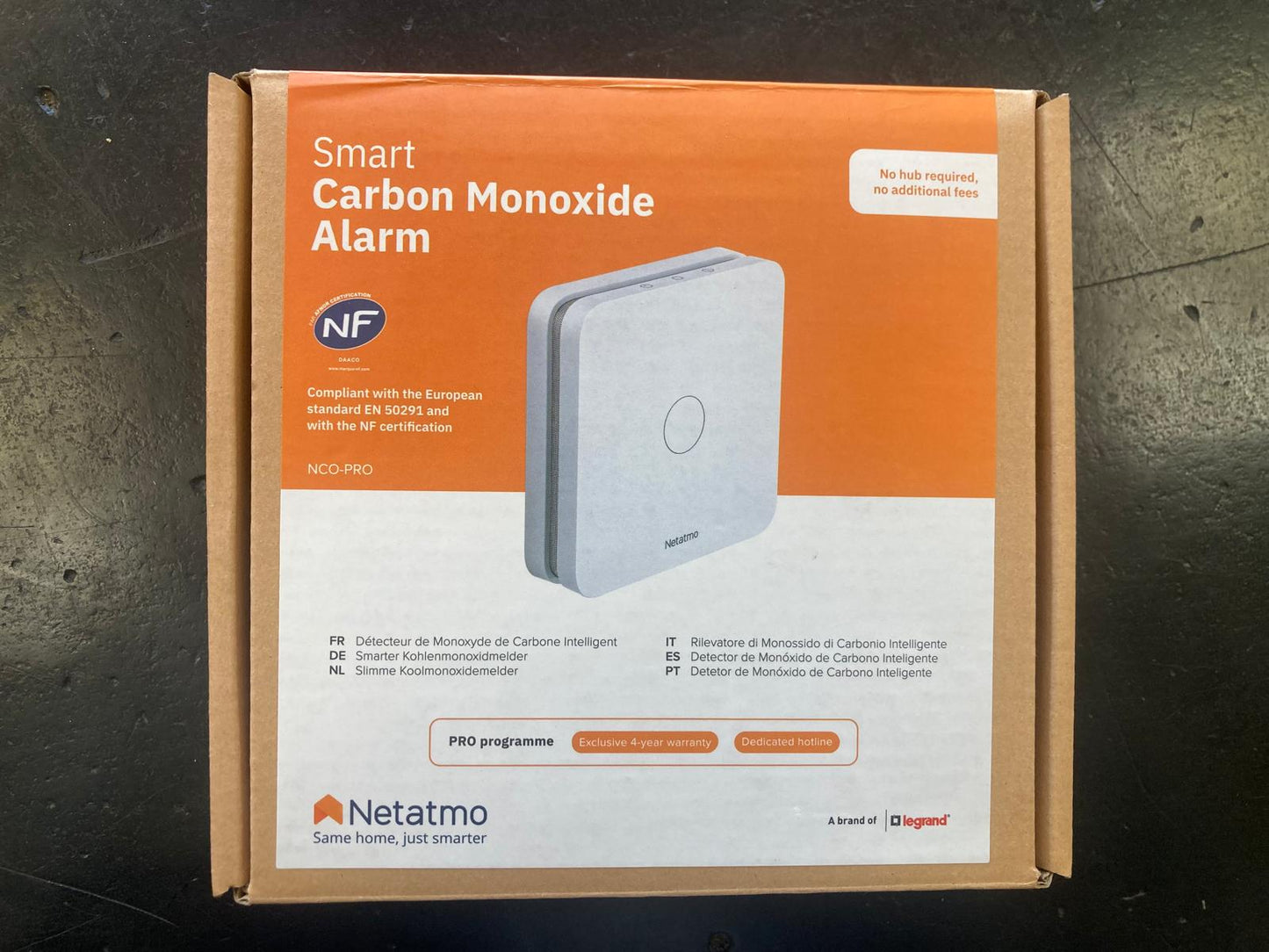 Rilevatore di Monossido di Carbonio 230V - NCO-PRO - BTICINO