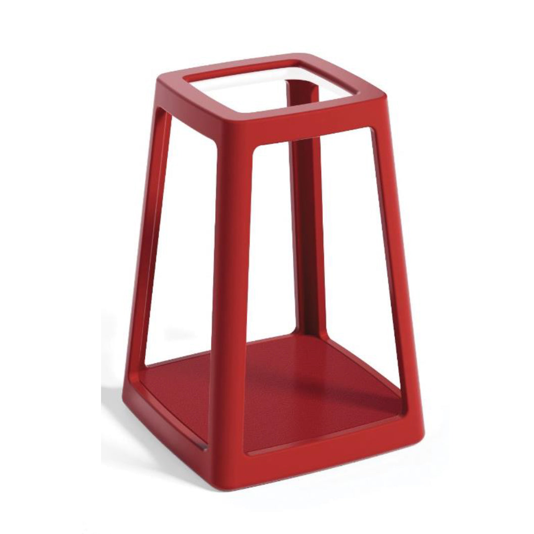 Lampada LED Portatile Lantern - Rossa con Base di Ricarica - LEXON - XLH94DR