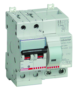 Interruttore Magnetotermico Differenziale BTicino G8130/10AC – 1P+N, 4,5kA, 30mA