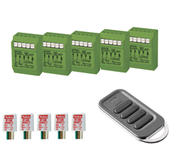 Kit radio power 5 tapparelle - YOKIS 5454556