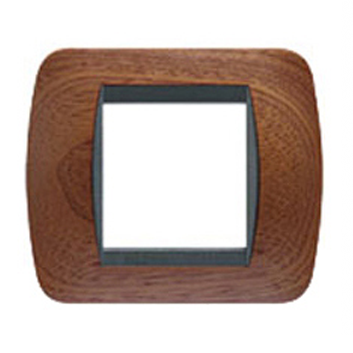 Placca Elettrica 2 Posti BTicino L4802LMG Living – Magnesium