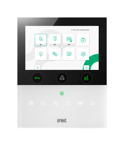 Videocitofono Vivavoce Urmet 1760/16 VOG5W – WiFi 5", 2Voice, Bianco