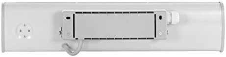 Vortice 70015 Riscaldamento a Parete con Cordino, infrarossi, 600/1200/1800 W, Thermologika Design Grigio Chiaro, 0