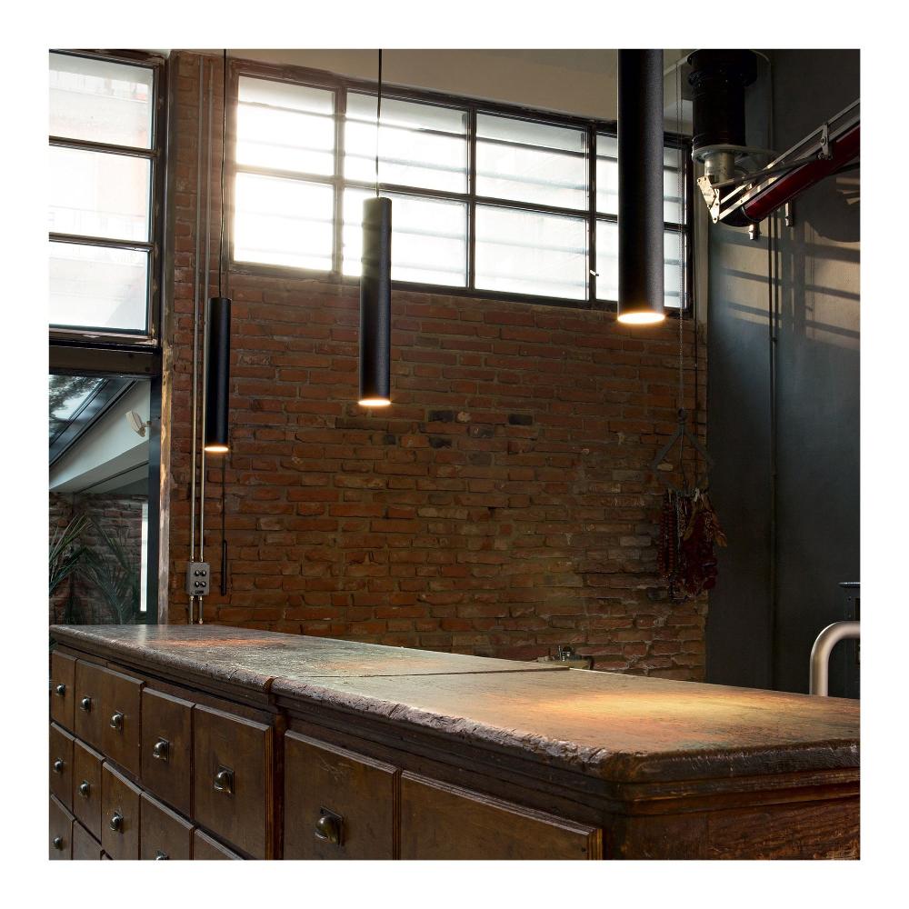 Sospensione LOOK SP1 D06 Ottone – Ø60 mm, H 400 mm – Ideal Lux 259239