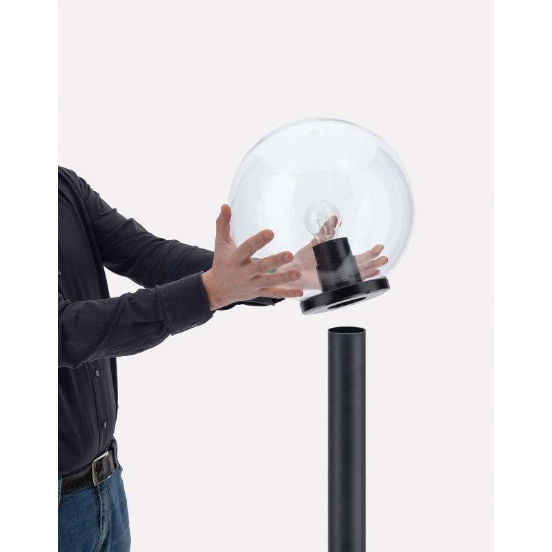 Mareco - Éclairage extérieur - Sphère fbt 21w px bl 300mm 1080301B