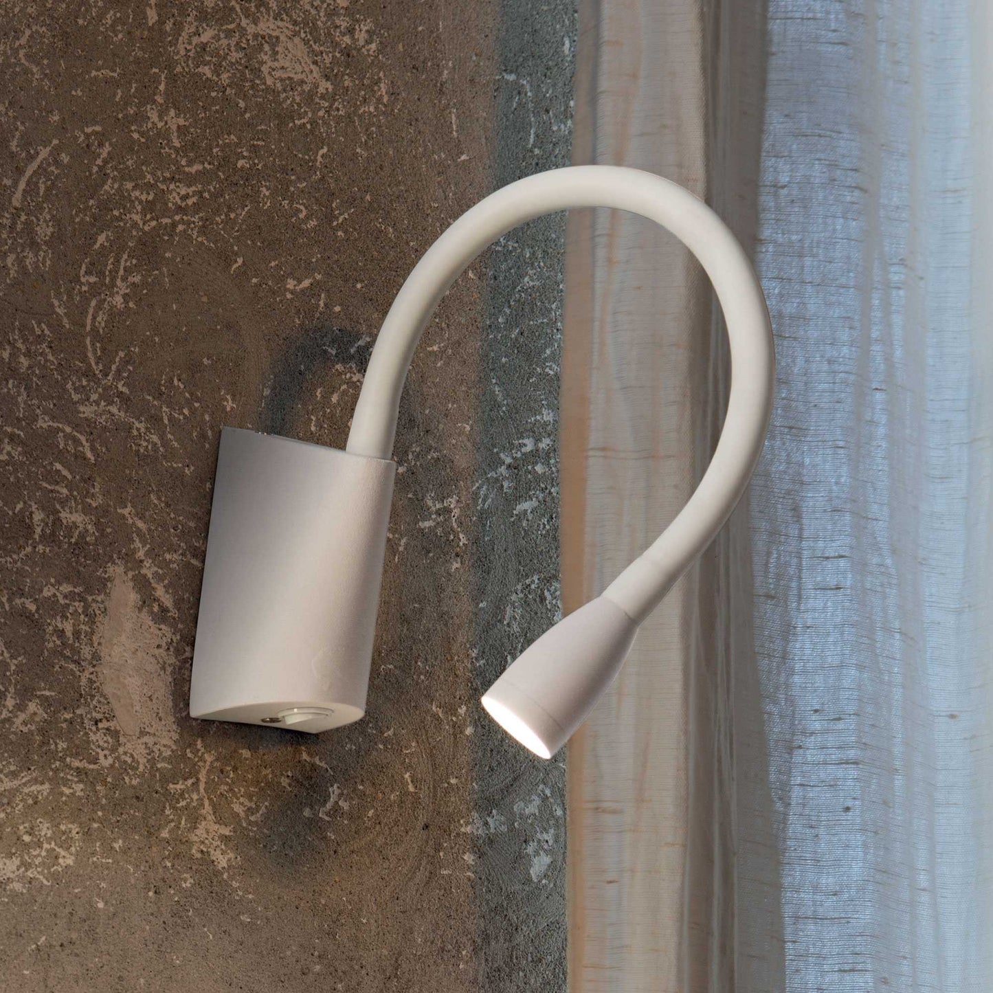 Lampada da Parete con sbraccio, Applique - Ideal Lux - Goose AP1 NERO - 142692