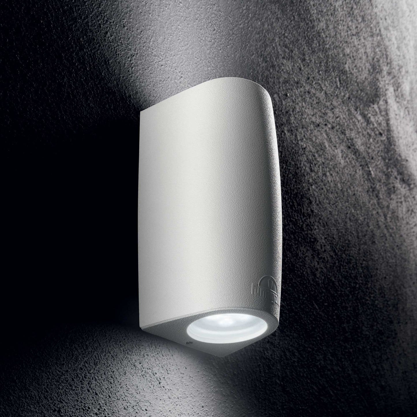 Ideal Lux 147796 Keope AP2 – Lampada da Parete Piccola, Grigio