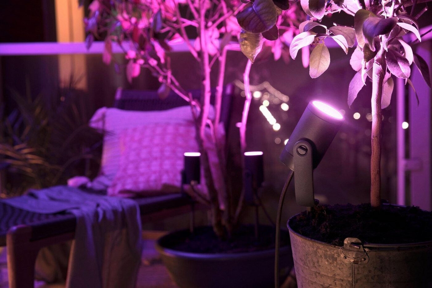 Philips Hue Pack faretto 3x Lily Kit 3 Faretti Lily - 1741430P7
