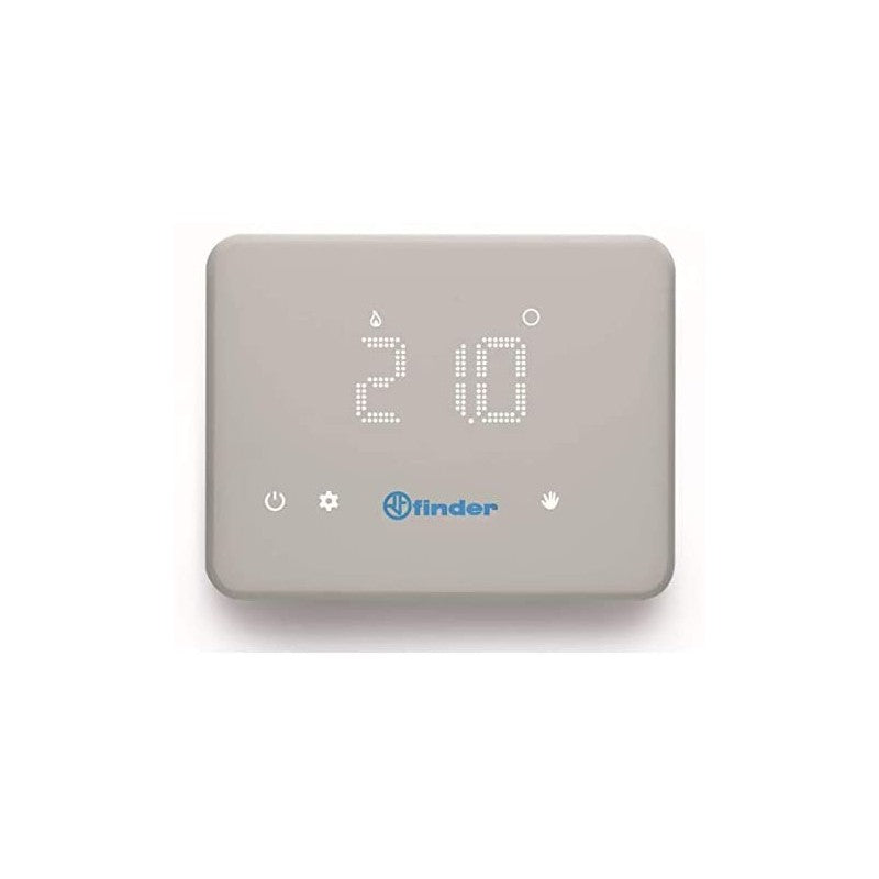 Termostato ambiente Finder Bliss da Parete 1T9190030000 Estate/Inverno 5A 250Vac