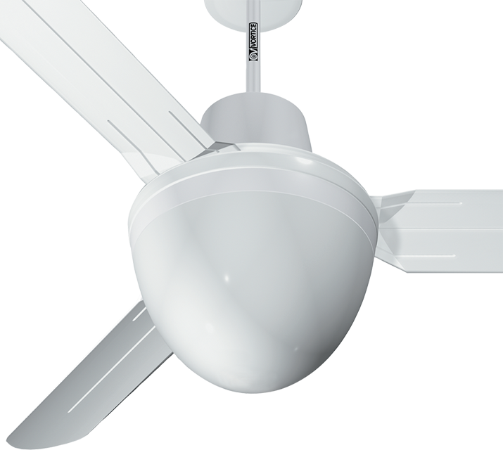 Vortice 22413 Kit Luce a 1 Lampada per Ventilatore a soffitto Nordik Evolution
