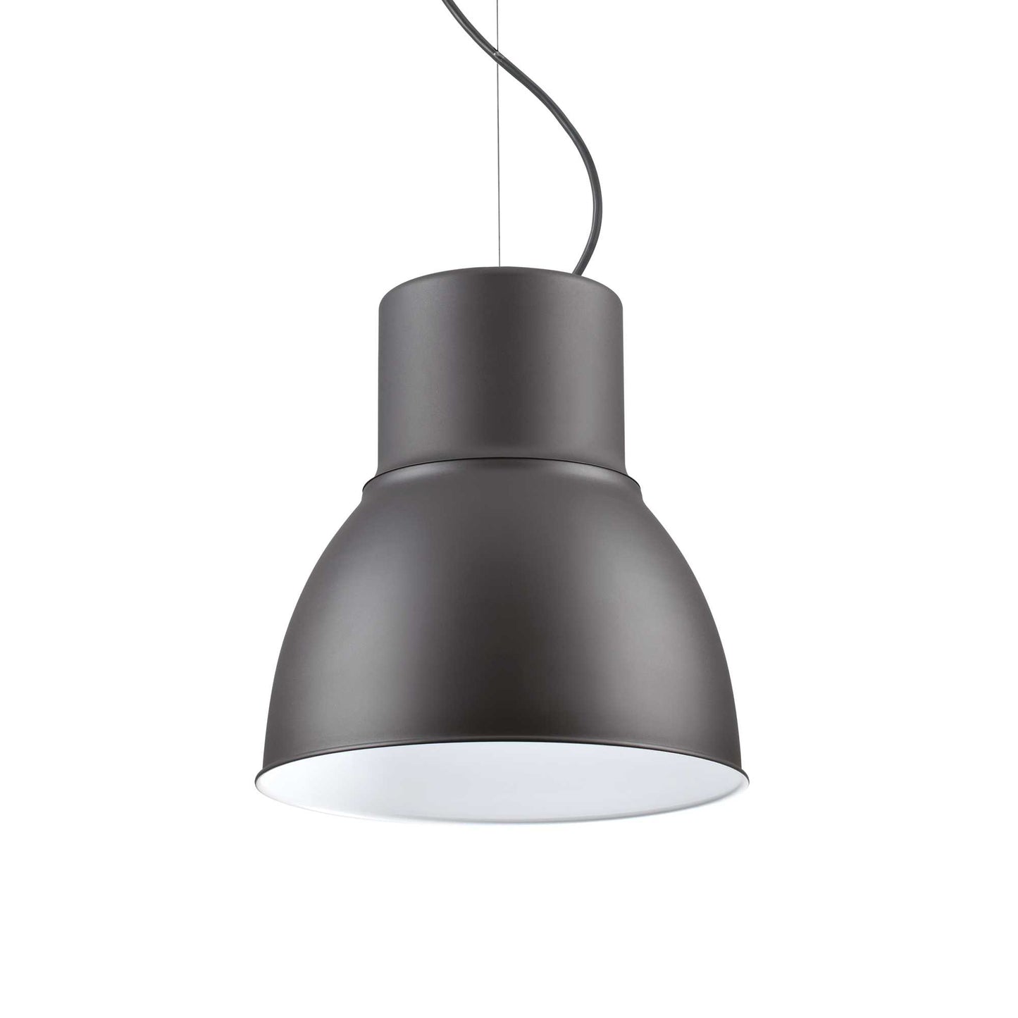 Sospensione Da Interno In Metallo 1 L E27 Nero Serie Breeze - Ideal Lux 232041