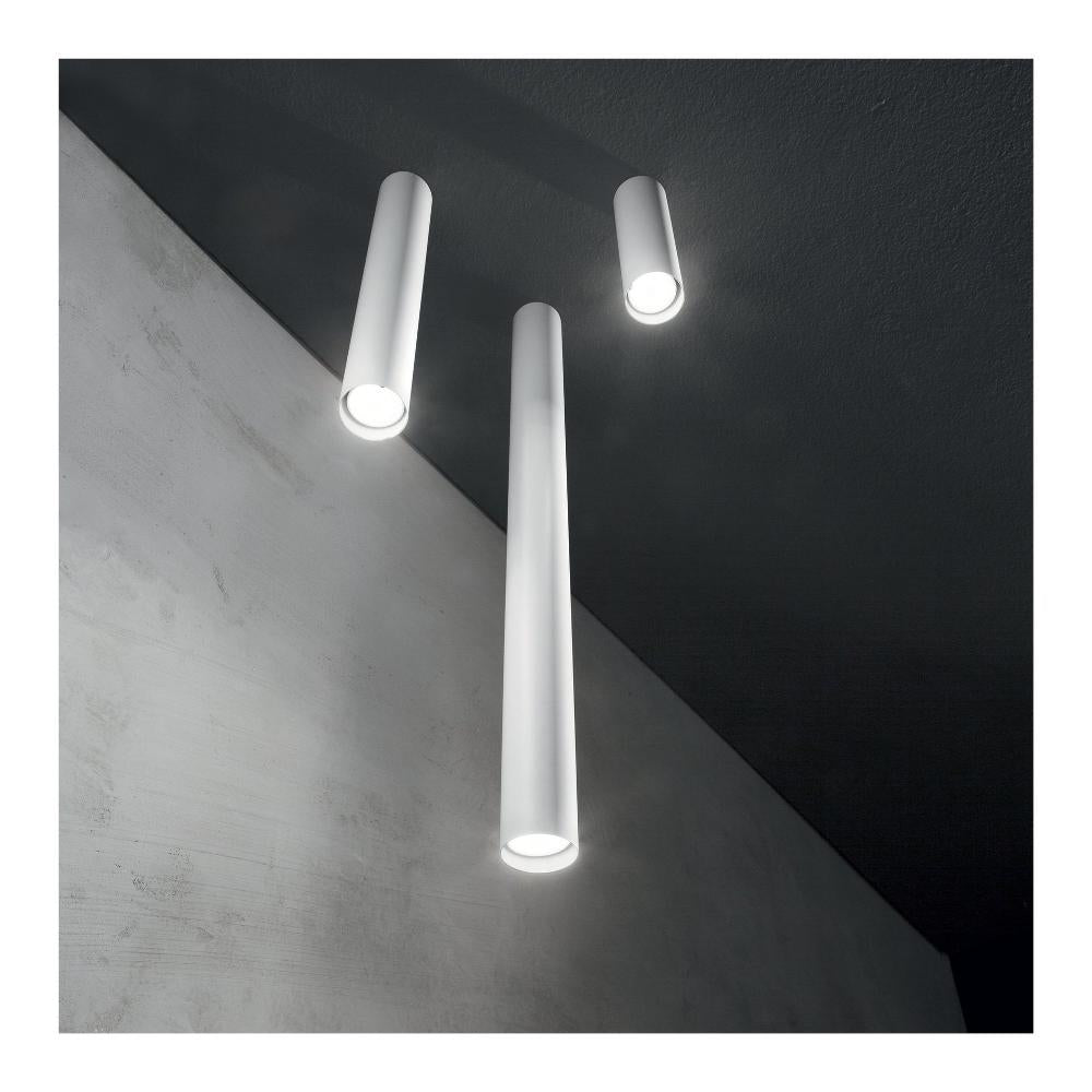 LOOK pl1 h20 Plafoniera Bianco L 6 cm Ideal Lux - 233079
