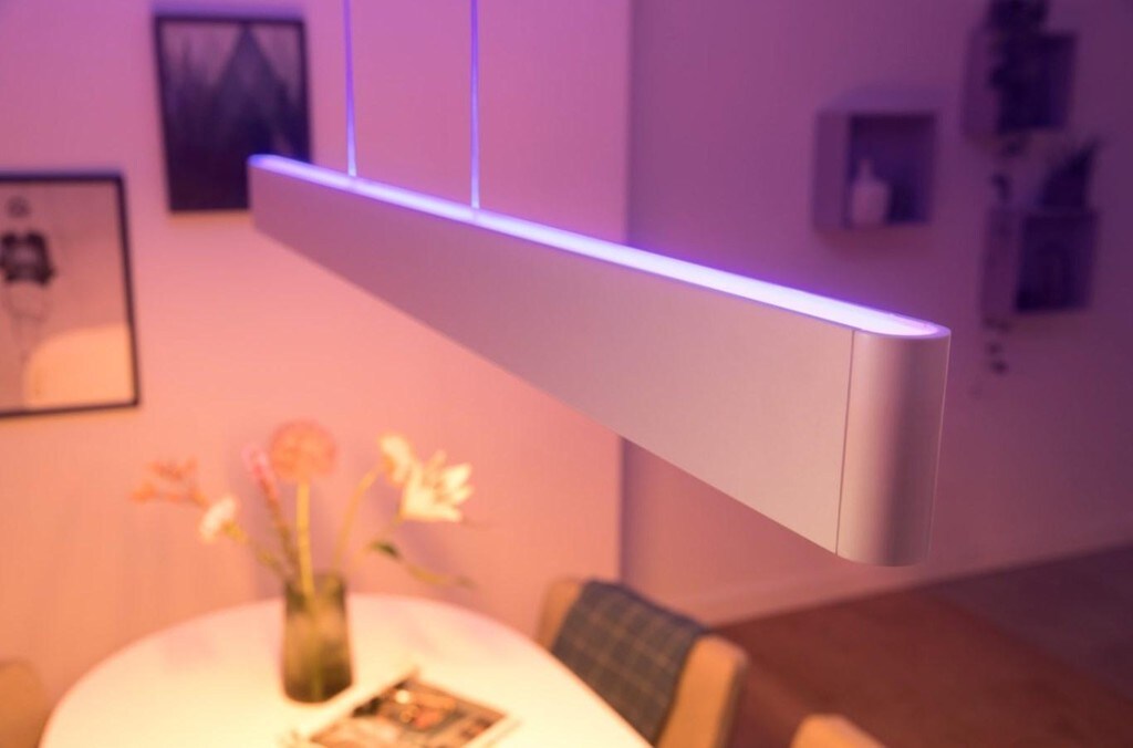 Lampadario LED a sospensione Ensis - Philips Hue 34346700 - bioemissione - bianca
