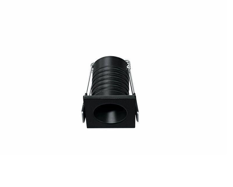 Spot encastrable LED PULSAR R noir - Beneito Faure 3000k blanc chaud - Beneito 4301