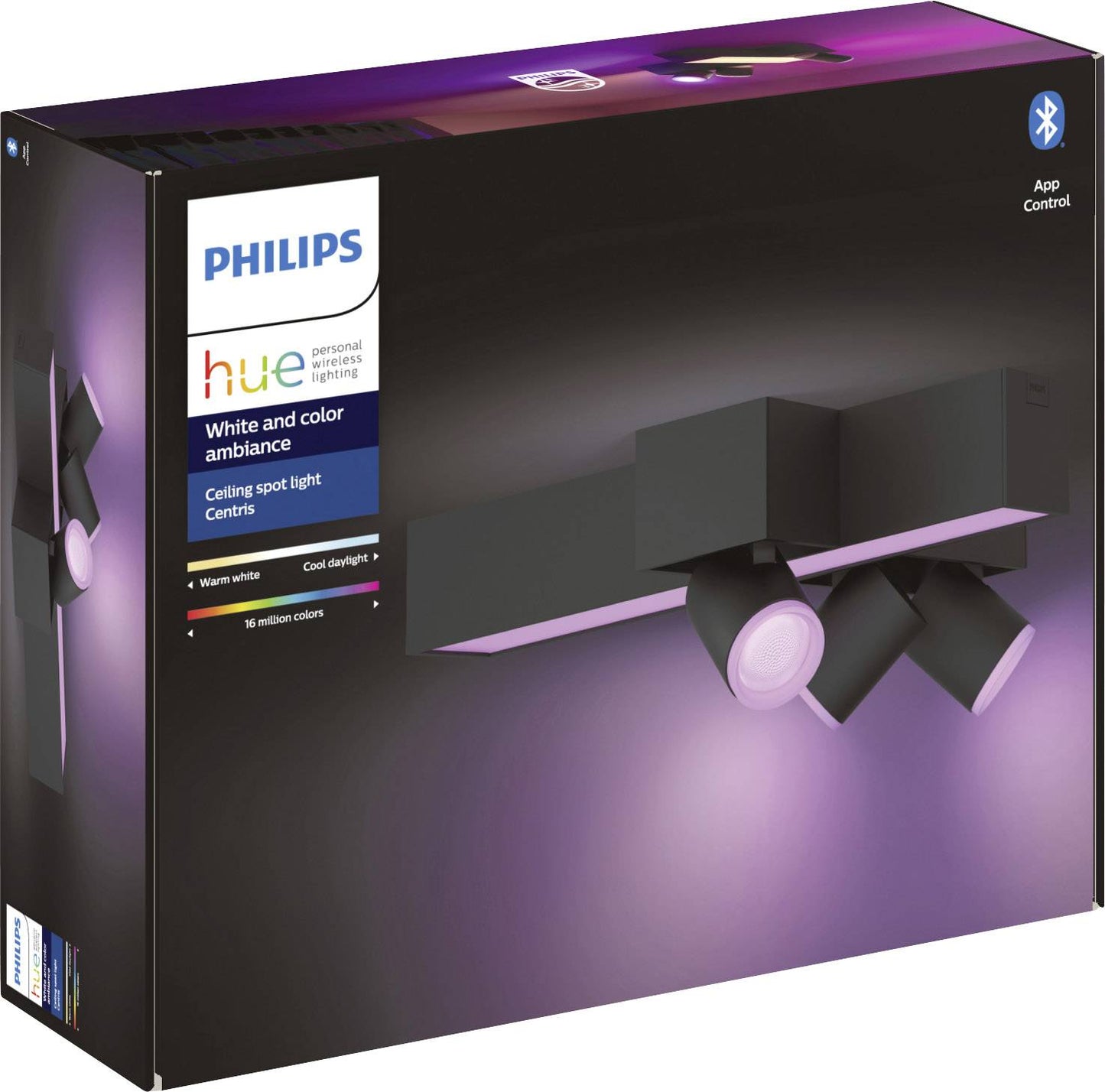Plafoniera con 3 faretti perpendicolari Centris - 5060830P7
