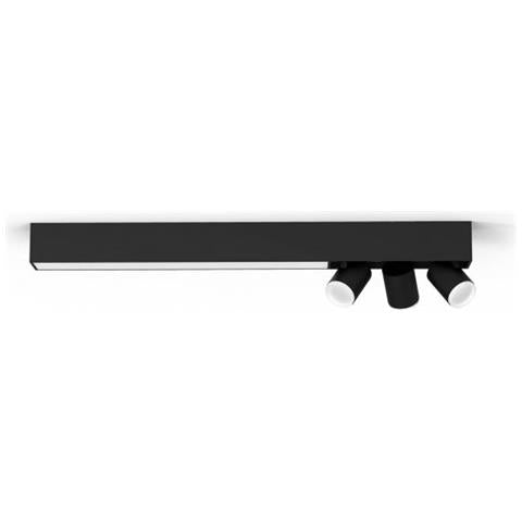 Lámpara de cemponiera de Centris -3 -3 Gu10 + LED integrado -Aluminio LED -Philips 5060930p7