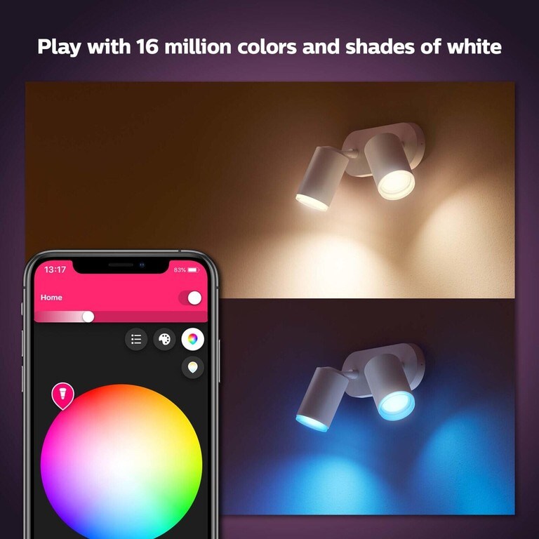 Hue White and Color Ambiance Faretto doppio Fugato - Hue 5063231P7