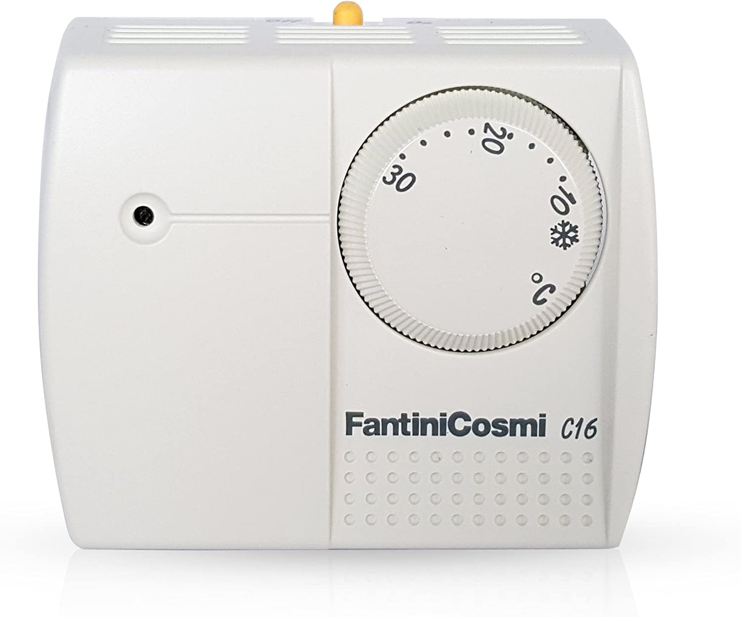FANTINI COSMI C16IL Termostato Elettromeccanico a Dilatazione di Gas con Spia di Segnalazione, Bianco