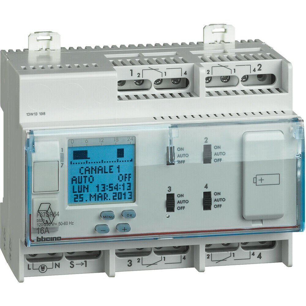 BTicino - Interruttore Orario Astronomico/Annuale F67SR/64