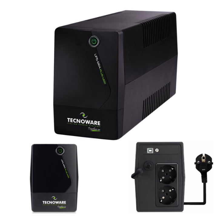 Gruppo Di Continuità Ups Era Plus 1200 Schuko Together - Tecnoware Fgcerapl1202Sch