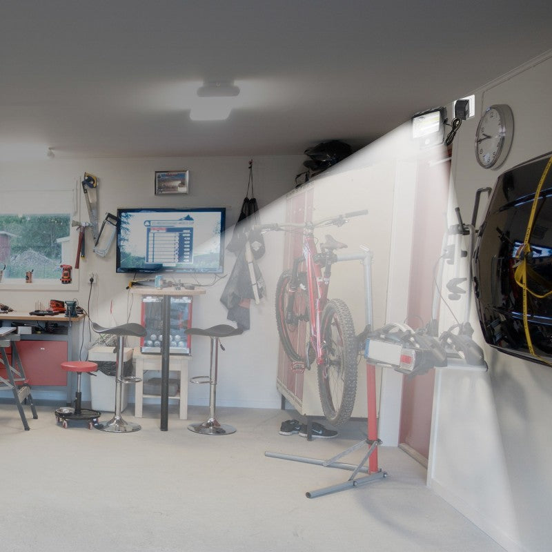 Velamp Inca: Proiettore Led 1600 Lumen A Ricarica Solare, Con Rilevatore Di Movimento - Is342