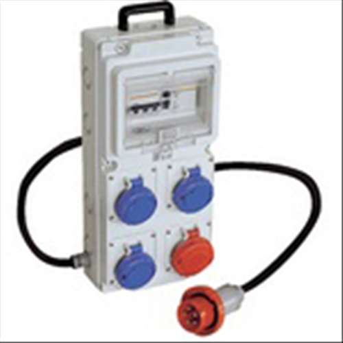 Palazzoli 670042 - Quadro Per Cantiere Tipo Asc 2 Prese 2P+T+1Presa 2P+T 16A+Mtd Ip66