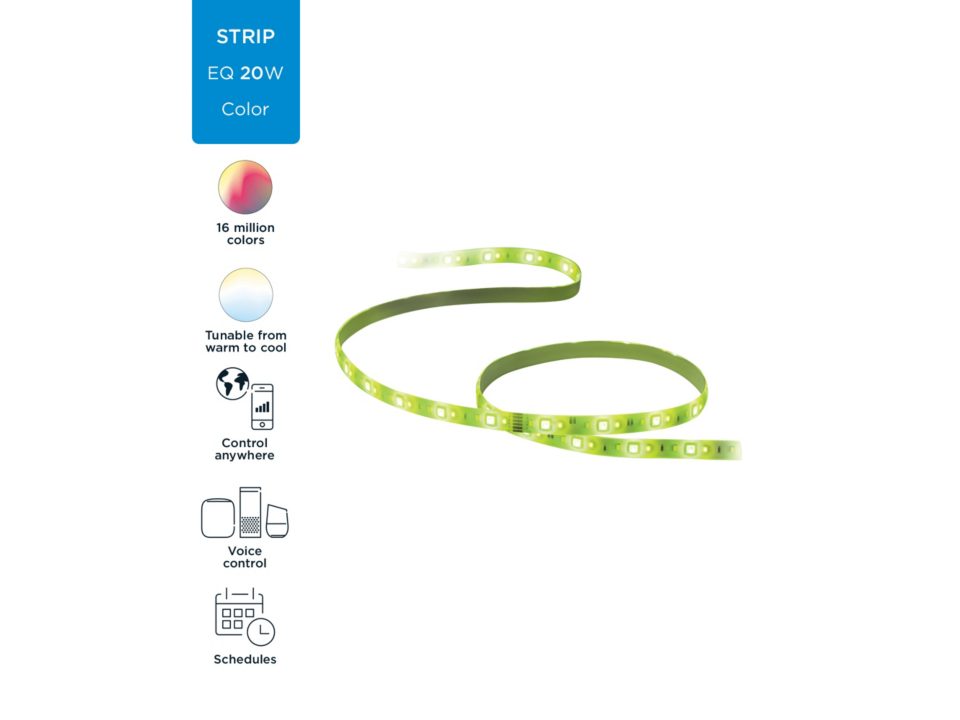 WIZ - Striscia LED Multi Color - 1 Metro - 26108200