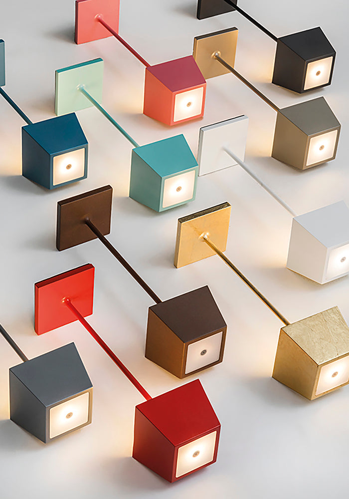 Lampada Da Tavolo Led 2700K Corten - Rossini - Sie001Co