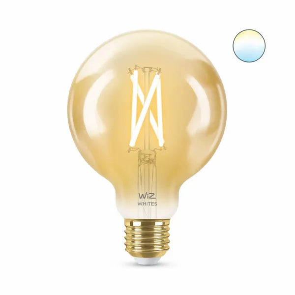 PHILIPS CONSUMER LAMPADINA A GOCCIA WI-FI AMBRATRA G95 50W E27 WIZ 929002417 78679300