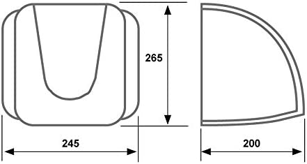 Ap9291 30A Kalieco Asciugamano Elettrico Con Fotocellula 2100W Fantini Cosmi