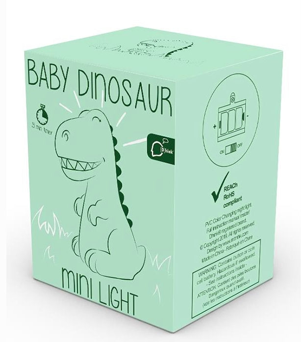 Dhink 471 - Dinosauro - Mini Luce Notturna