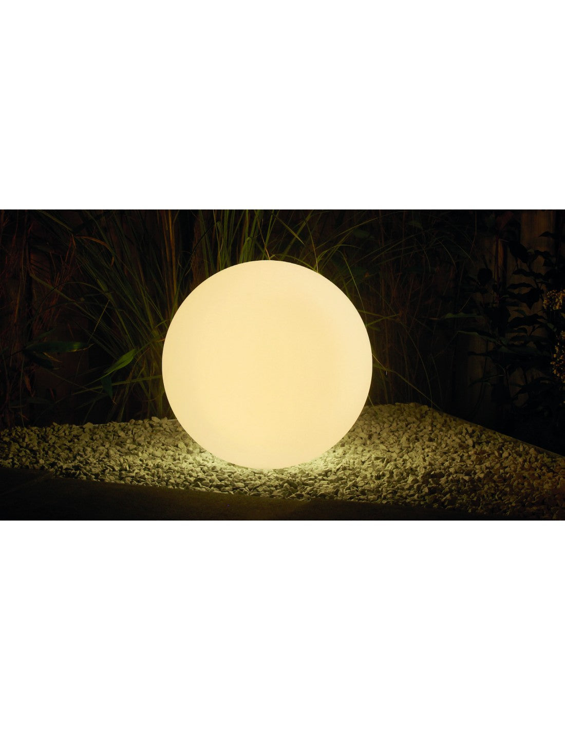 Sfera LED RGB a Ricarica Solare 25cm con Telecomando - Velamp SL528