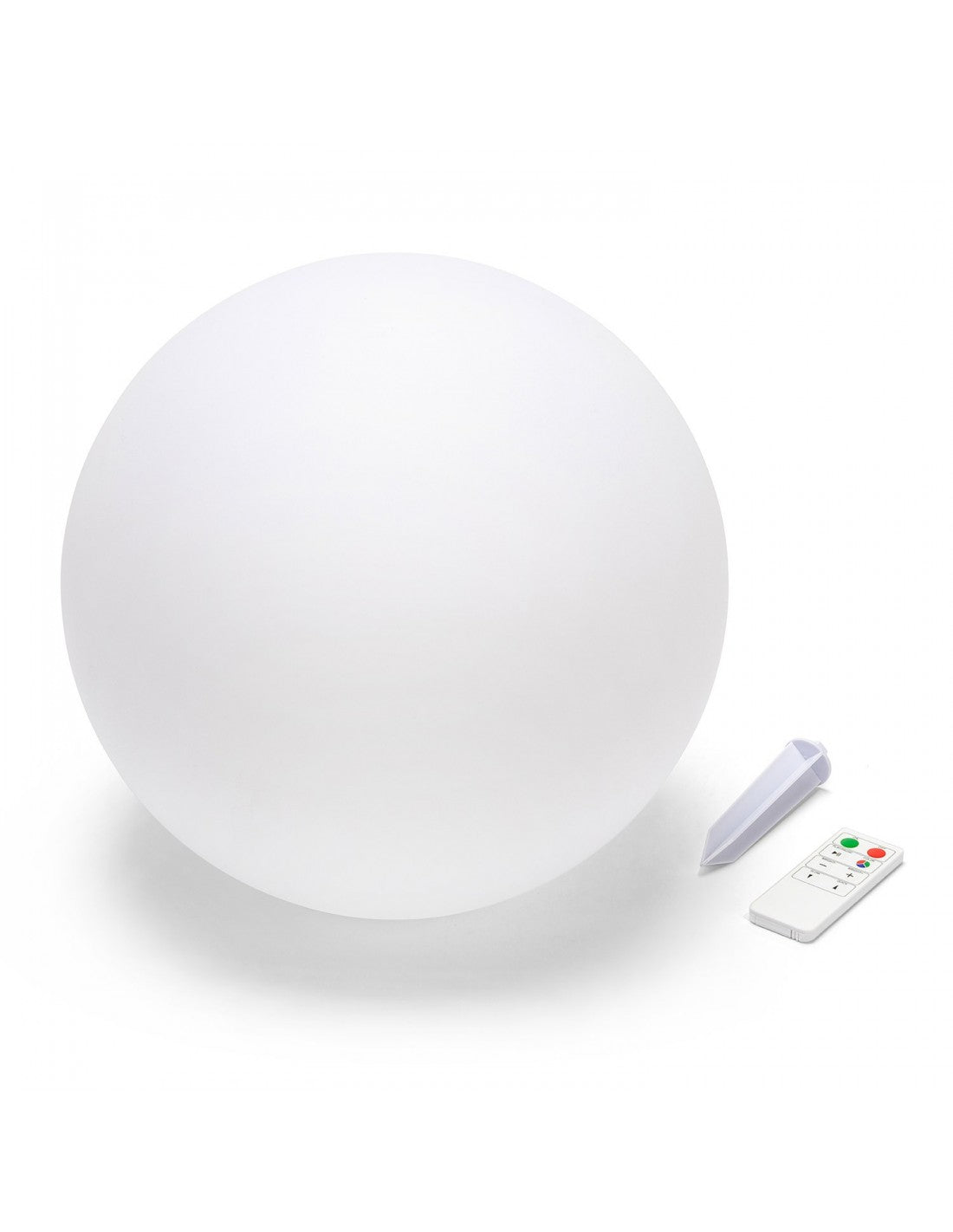 Sfera LED RGB a Ricarica Solare 25cm con Telecomando - Velamp SL528