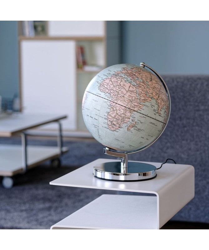 EMFORM EMSE01014 Terra Light Antique mappamondo luminoso, D25 cm x H32 cm