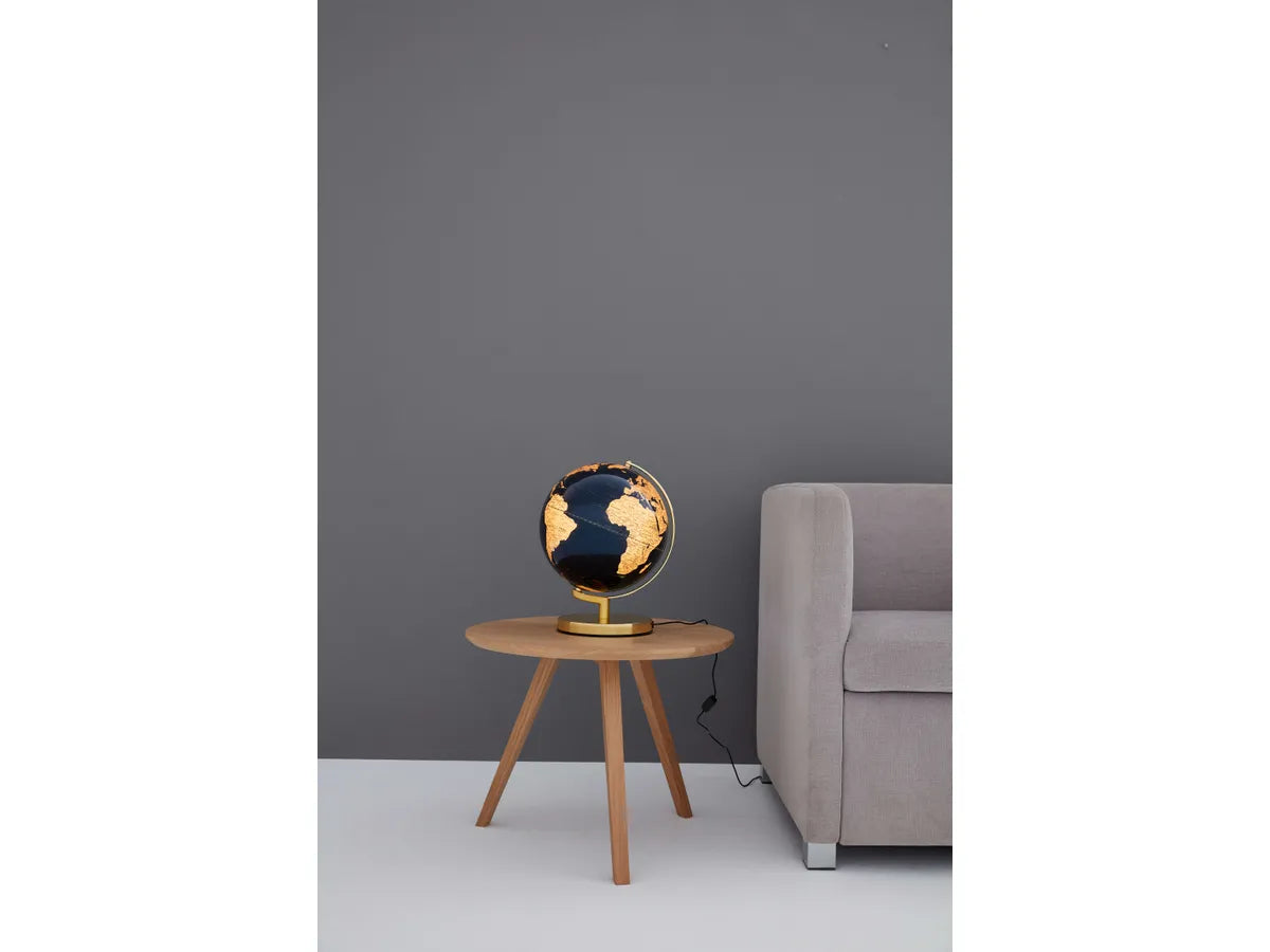 Emform Emse0941 Globo Terra Aurum Light Se|0941 Altezza 32Cm X Ø 25Cm