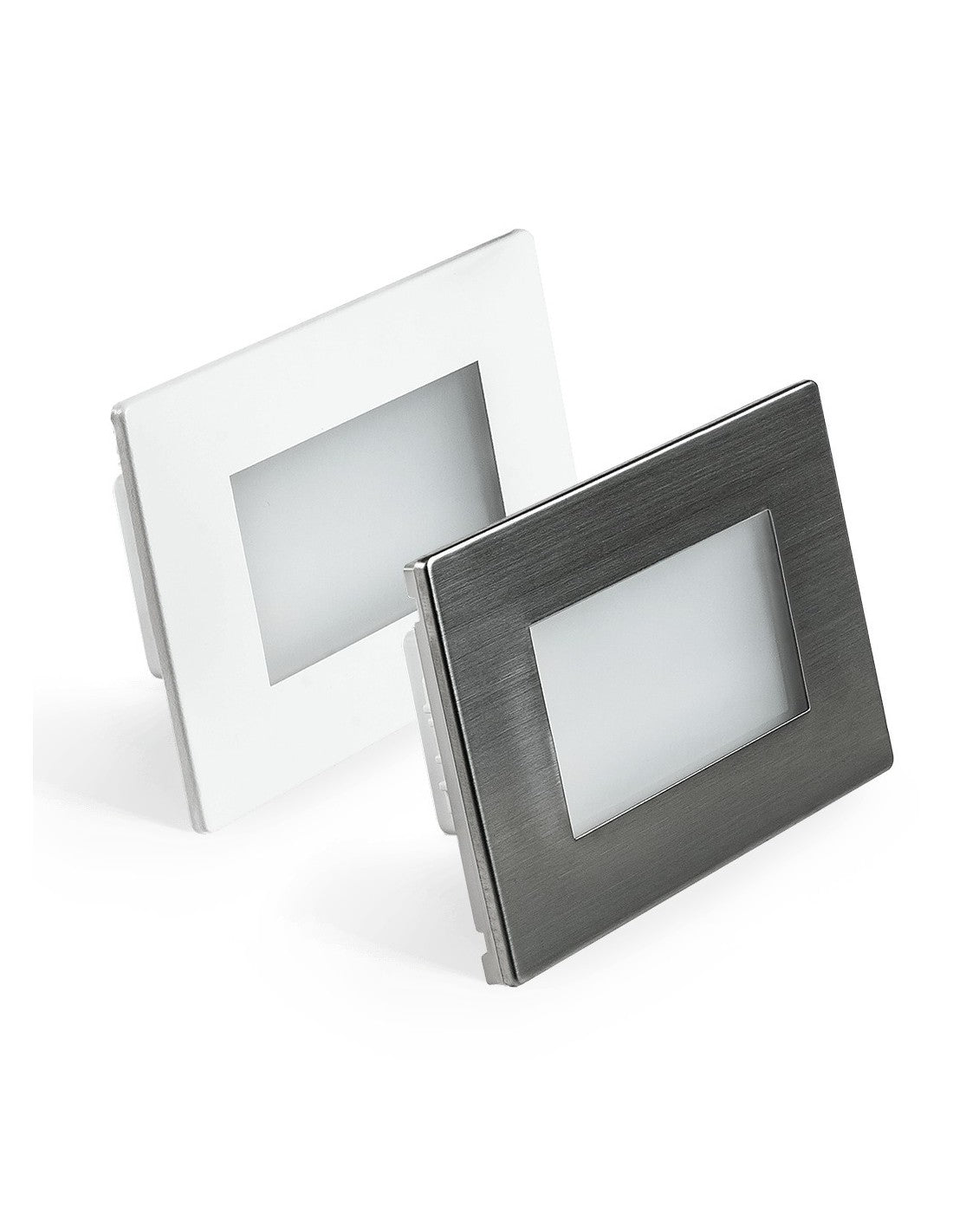 Segnapasso Led 3W Tricolor Ad Incasso 503 Lampo Spled503Mc, Luce Calda Naturale Fredda, 240 Lumen, Dimmerabile - Spled503Mc