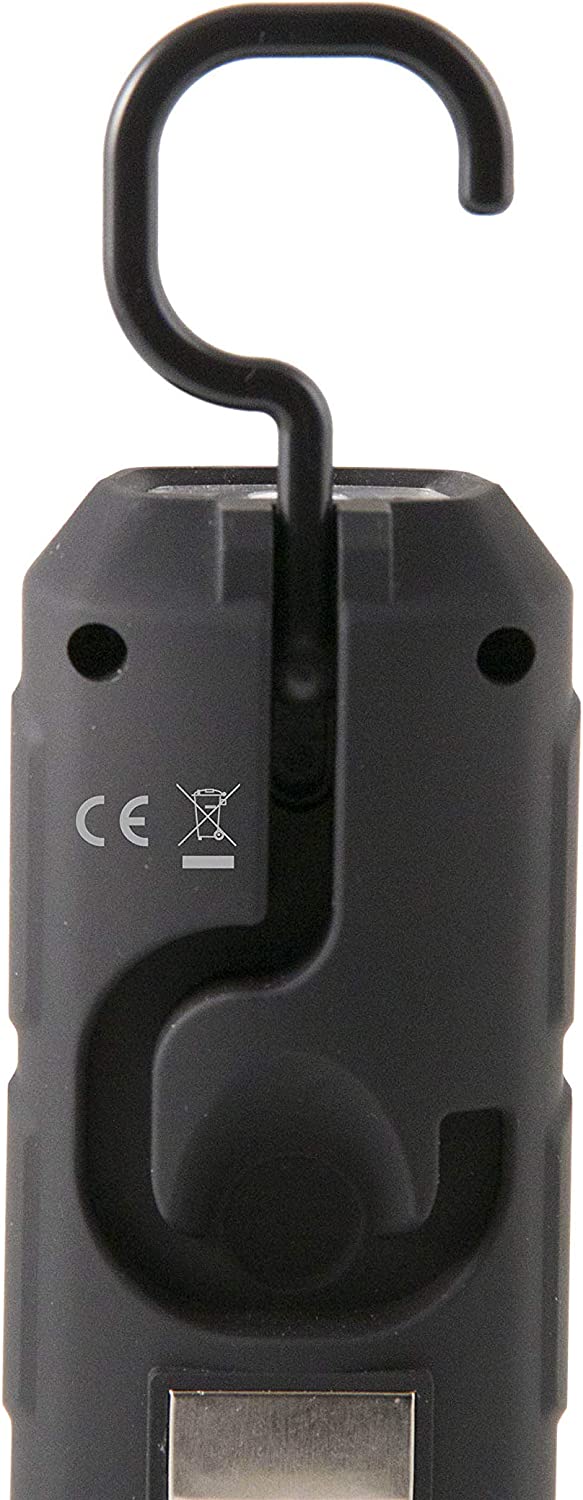 Lampe de travail multifonction Velamp IS404 Transformateur 8 + 1 LED SMD avec crochet et aimant