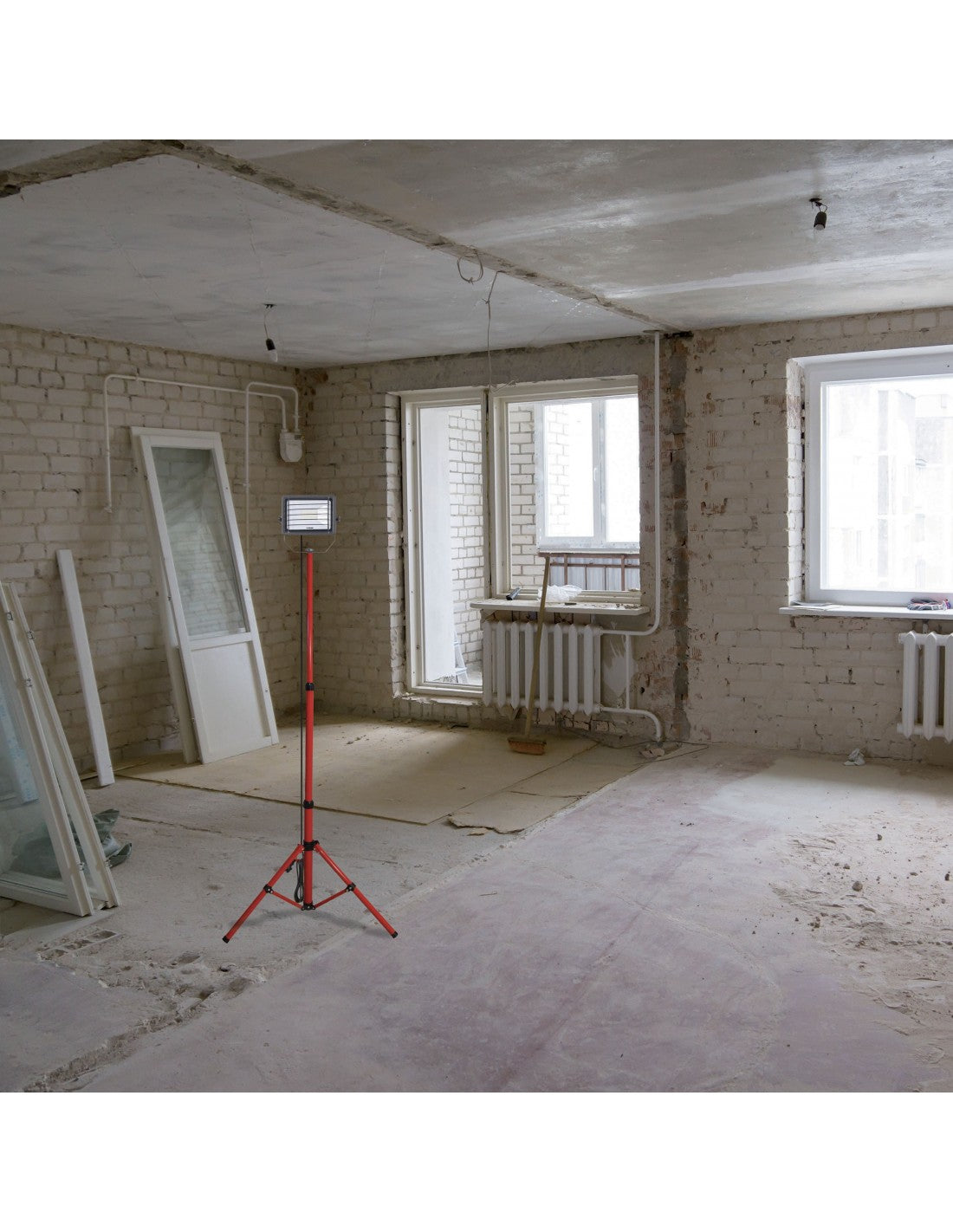 WAINGRO: proiettore LED SMD 50W, IP65, con treppiede e cavo 3mt VEL IS746-50W