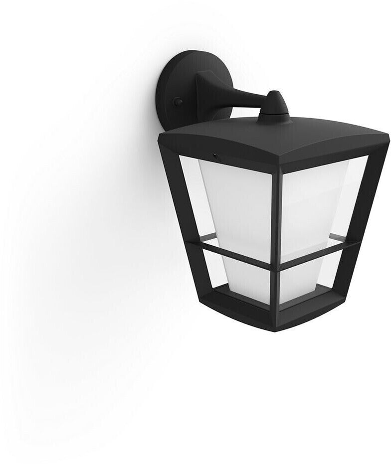 Philips Hue Lampada da parete LED Econic da esterno, stile antico - IP44 NERO 1744030P7