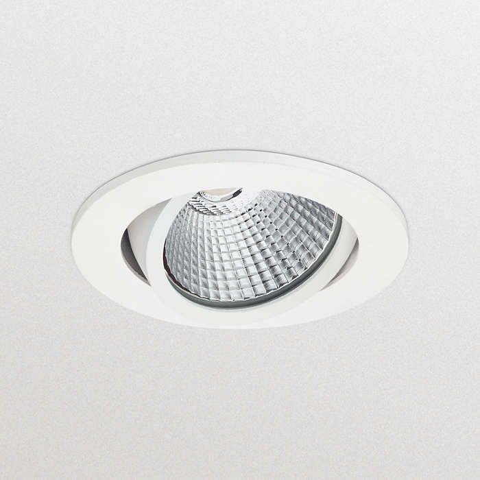 Philips Spot LED Chiara Accent G2 RS061B 6W 550lm 36D - 840 Blanc Froid | 80 mm - Intensité variable 