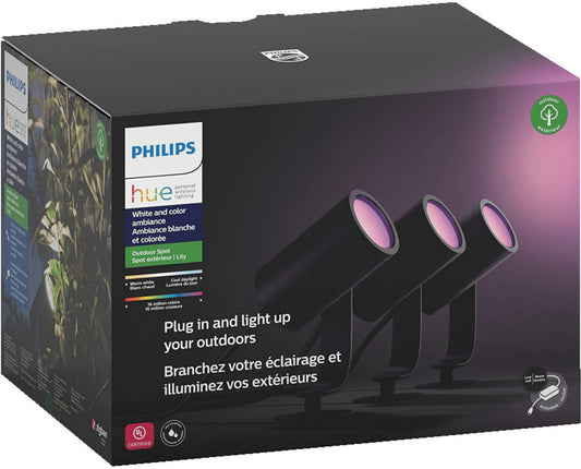 Philips Hue Pack spotlight 3x Lily Kit 3 Spotlights Lily - 1741430P7