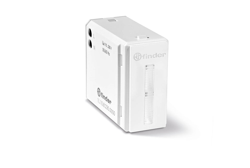 Finder 1L1082300000 - Lampada di emergenza a Led Lumos da frutto, Bianca